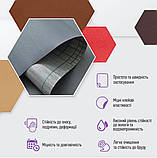 Екошкіра самоклеюча в рулоні 70×200 см «Сіра» | Для ремонту меблів, диванів, авто,та інше, фото 5