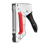 Степлер будівельний під скобу 11,3×0,7×4-10 мм, металевий корпус, STORM INTERTOOL RT-0121, фото 4