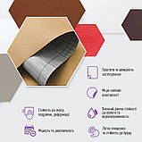 Екошкіра самоклеюча в рулоні 70×200 см «бежево-коричнева" Для ремонту меблів, диванів, авто,та інше, фото 5