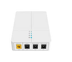 MINI DC UPS WGP Optima 301 - ДБЖ для роутера, джерело безперебійного живлення, безперебійник 9900mAh
