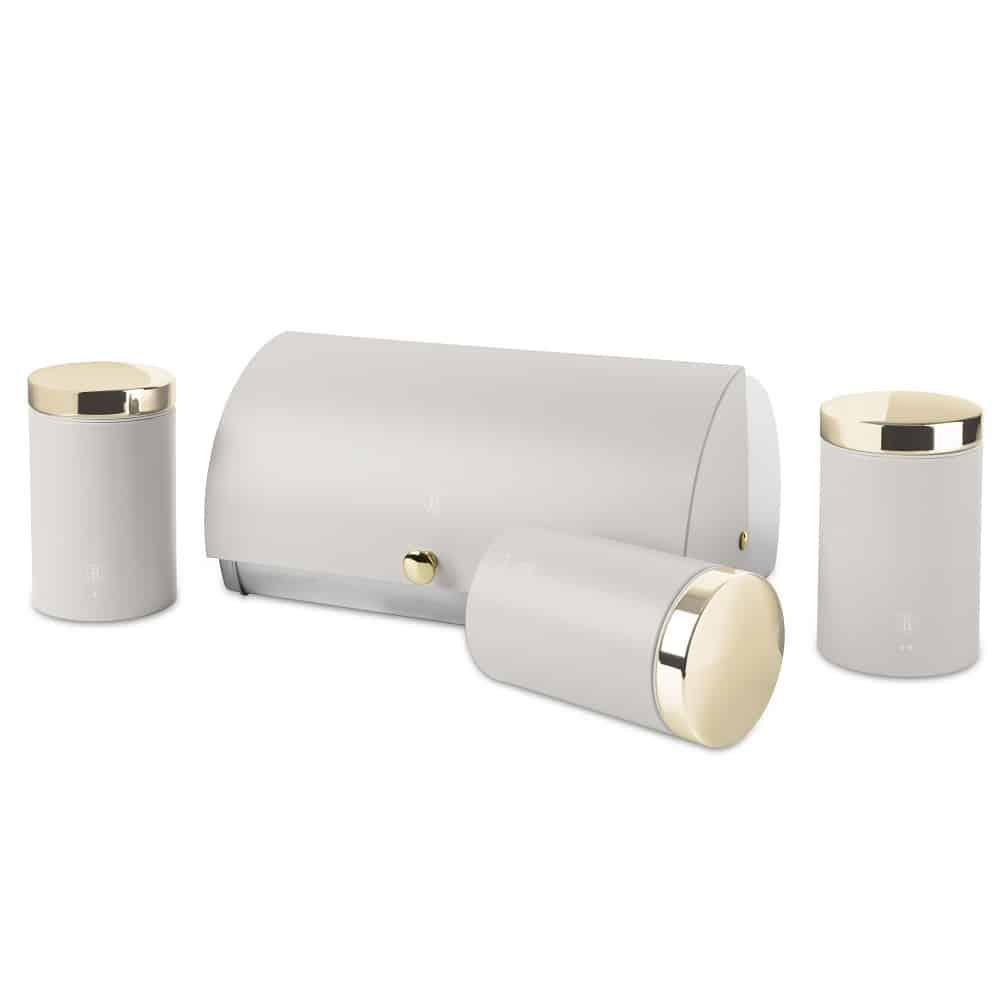 Набір хлібниці з трьома ємностями для зберігання продуктів Berlinger Haus Sahara Collection (BH-6739)