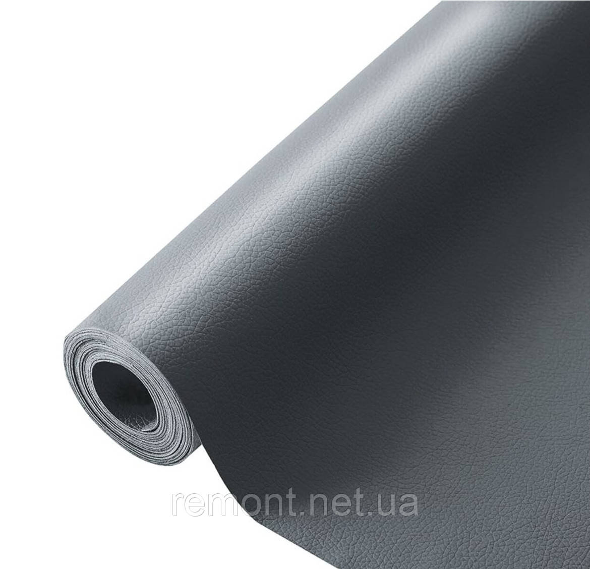 Екошкіра самоклеюча в рулоні 70×200 см «Сіра» | Для ремонту меблів, диванів, авто,та інше, фото 1
