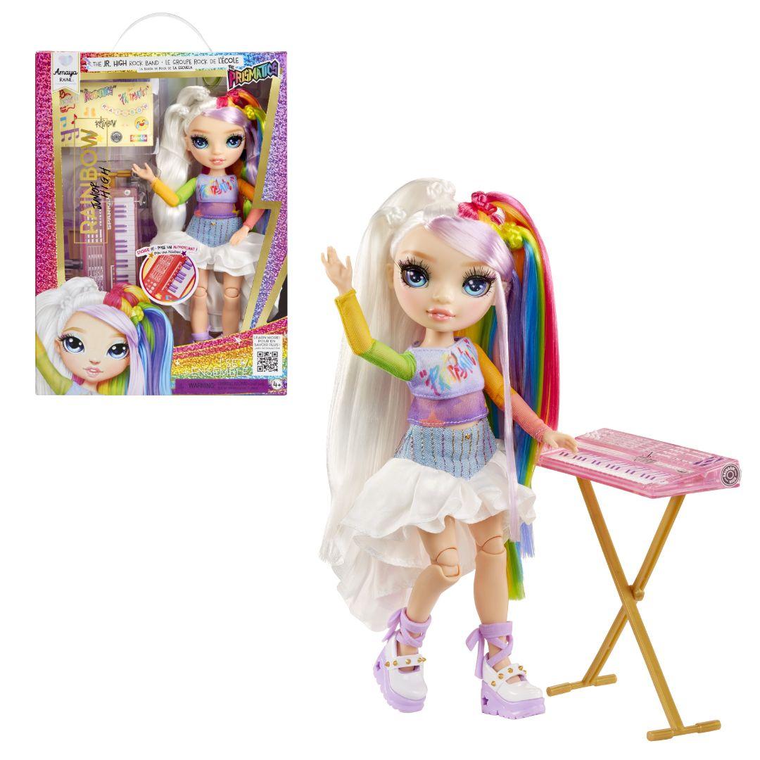 Лялька RAINBOW HIGH серії "Junior High Rockband" - АМАЯ (з аксес.), фото 1