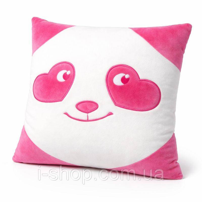 Плюшева подушка панда іграшка для дітей і дорослих м'яка подушка для обіймів і декору кімнати, фото 1