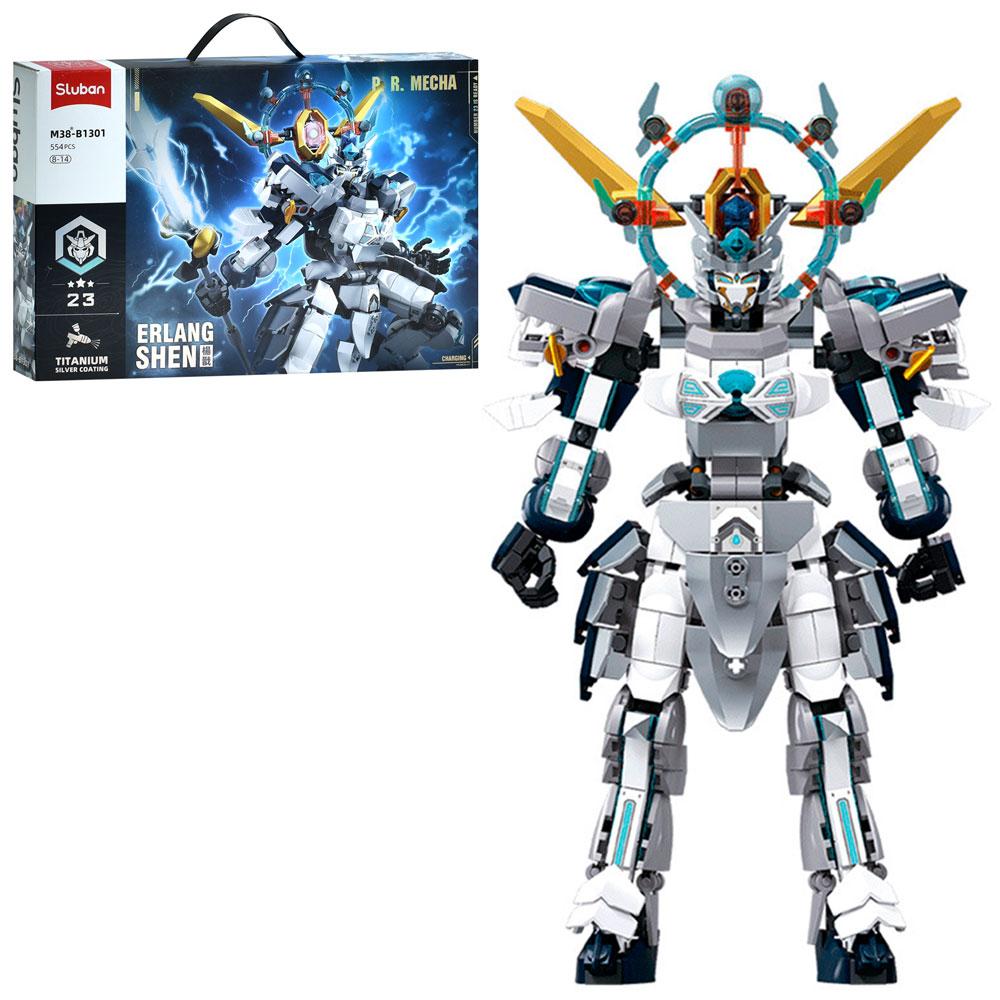 Конструктор SLUBAN M38-B1301 робот-воєн, 554 дет., кор., 42,5-28,5-6,5.см., фото 1