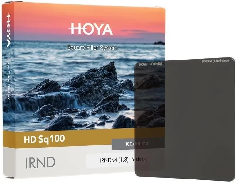 Фільтр для камери Hoya HD Sq100 IRND64 (1.8), фото 1