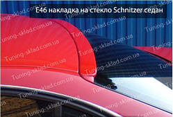 Спойлер на скло BMW E46 серія 3 AC Schnitzer (спійлер заднього скла БМВ Е46)