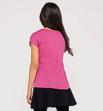 Футболка для девочки C&A (розмір 146-152) рожева, фото 2