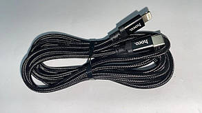 Кабель Hoco X14 PD 27W Type-C Lightning, 2 м (чорний), фото 3