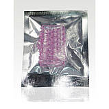 Еластична рельєфна насадка на пеніс - Прозорий - 4,5*1,5 см, фото 2