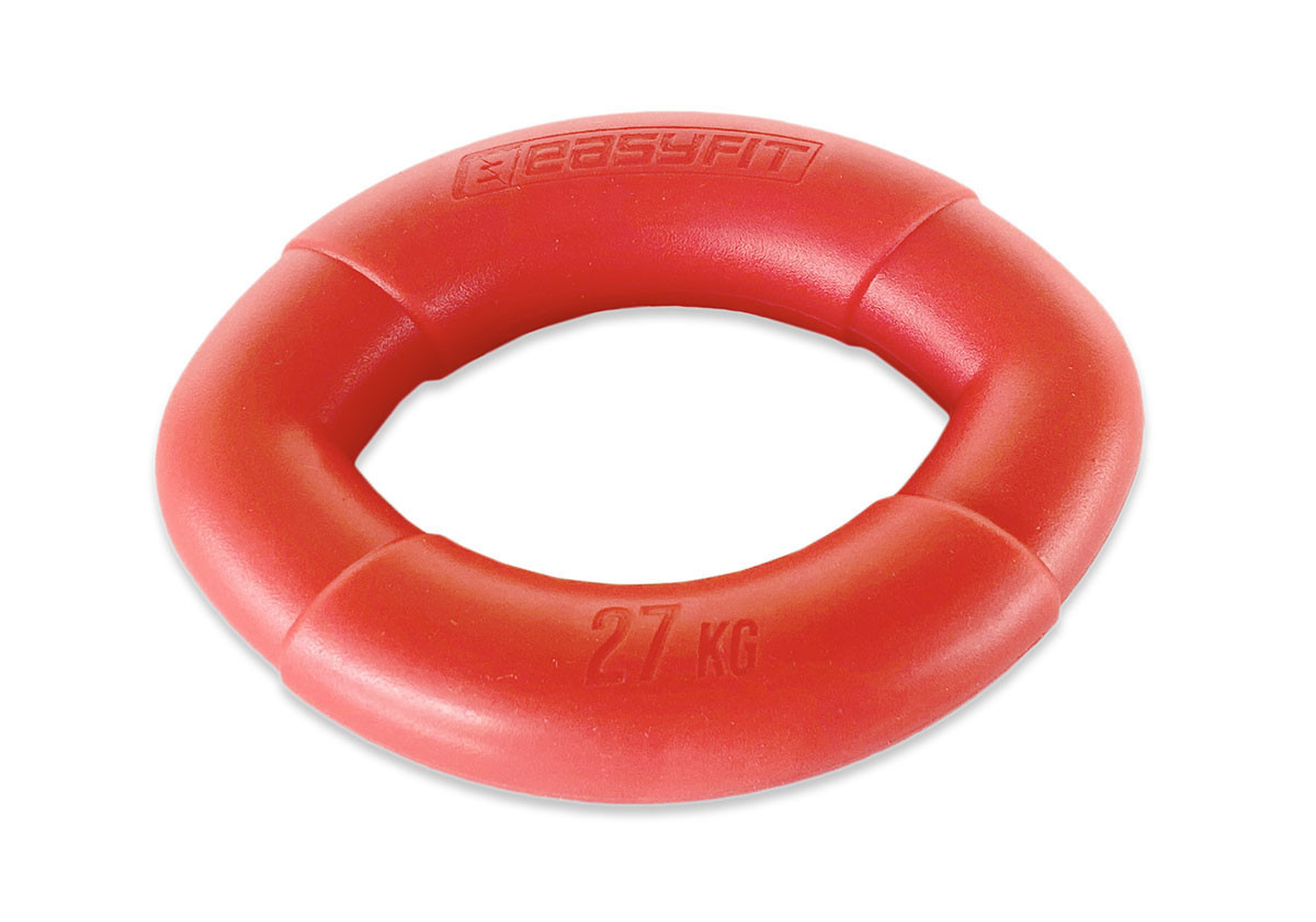 Еспандер кистьовий EasyFit Elliptic 27 кг червоний, фото 1