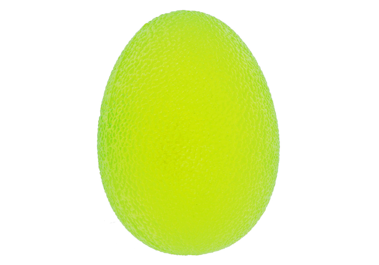 Еспандер кистьовий EasyFit Hand Boost (силіконове яйце) зелений, фото 1