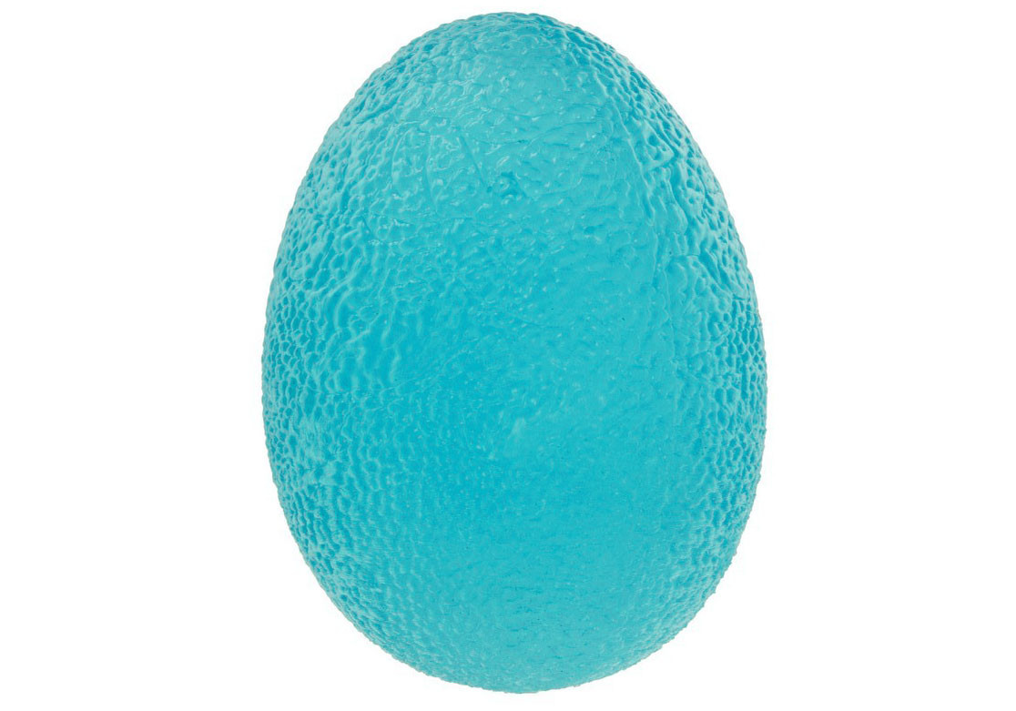 Еспандер кистьовий EasyFit Hand Boost (силіконове яйце) синій, фото 1