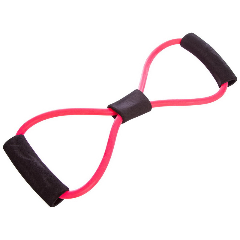 Еспандер EasyFit вісімка трубчастий рожевий, фото 1