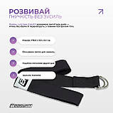 Набір для йоги та фітнесу EasyFit Polarity Set PRO (Stone): килимок, два блоки та ремінь, фото 5