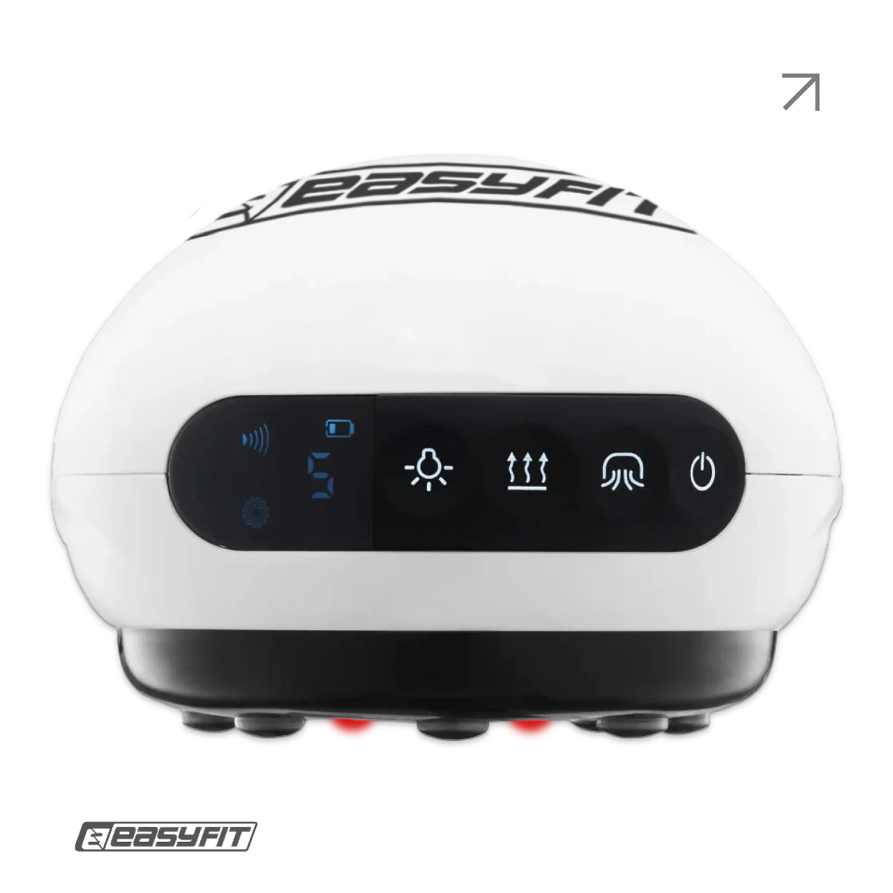 Вакуумний масажер для тіла EasyFit CupPro: банка з підігрівом та ІЧ-світлом, фото 1