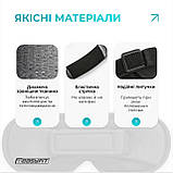 Маска для сну 3D EasyFit Dream з ефектом пам’яті (сіра), фото 5