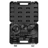 Набір інструментів для заміни ступичних підшипників 28 пр. (Citroen, Opel, Peugeot, Toyota) FORCEKRAFT FK-913T2M, фото 3