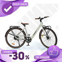 OC Электровелосипед городской 28 дюймов Optimal choice для взрослых алюминиевый Profi MEB 700C NOVA-2 175POL