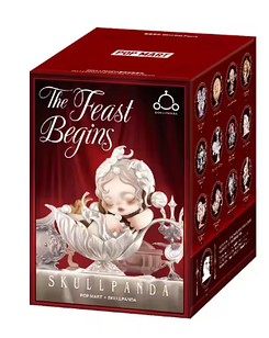 Pop Mart Skullpanda рандомка The Feast Begins Свято починається blind box