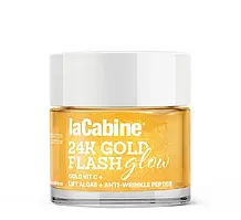 Крем-гель для обличчя з мікрочастинками золота для миттєвого сяяння шкіри  24K Gold Flash LaCabine, 50 мл