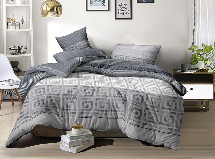 Комплект постільного бязь №пл578 Євро 200х220