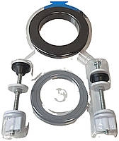 Матеріали для сантехнічних робіт Б/У Комплект прокладок із кріпленням Полімердеталь для з'єднання змивного