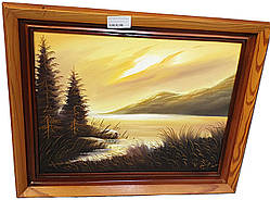 Б/У Картина "Природа" 70х35 см фотопринт