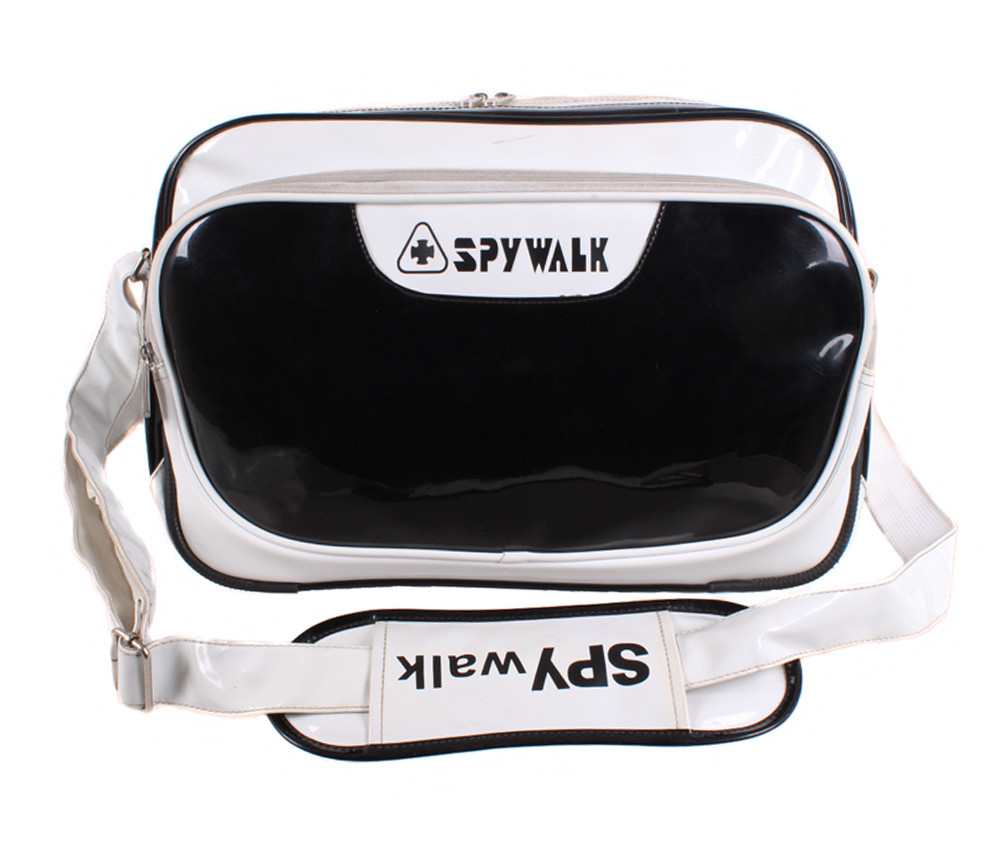 Спортивна сумка зі штучної шкіри SW061-62 біла