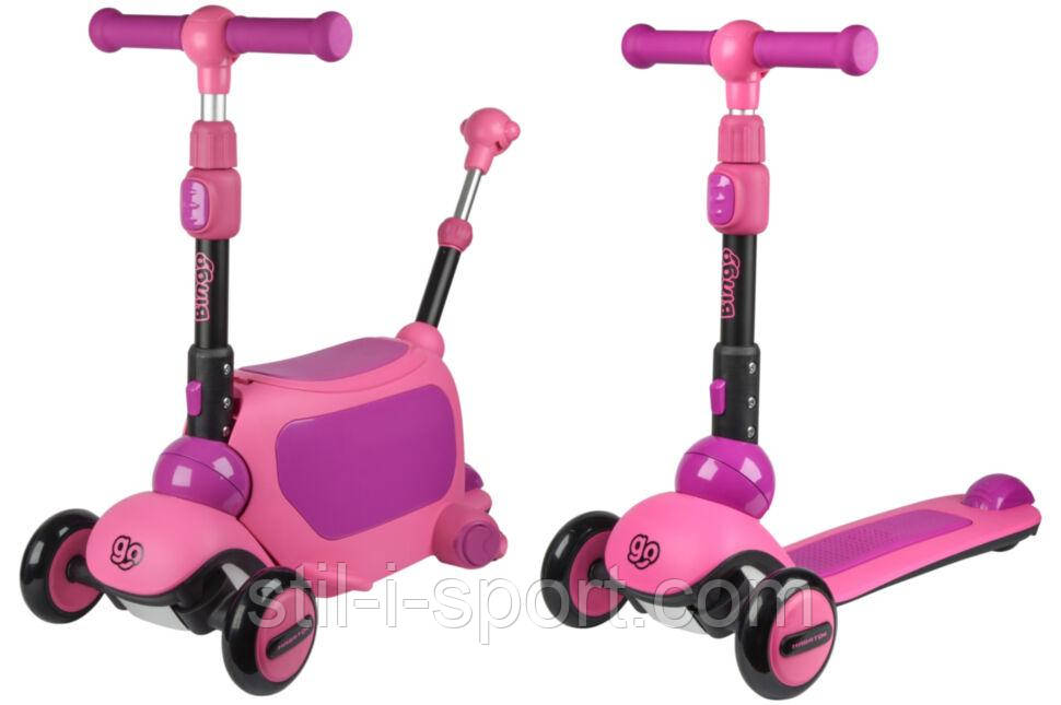 Самокат штарний Maraton 2in1 Bingo Super 3, фото 1