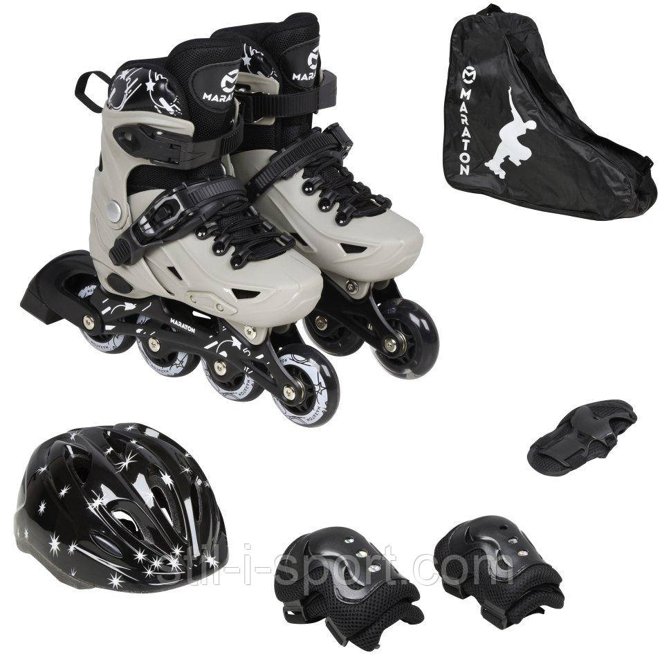 Набір Ролики Vega M (35-38) grey, фото 1