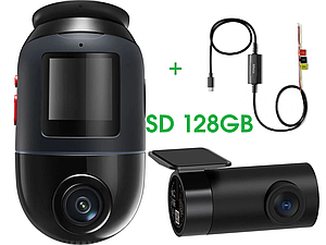 70mai Dash Cam 4K X800 Omni HDR Set STARVIS 2 (гарантія 12 місяців) + Кабель режиму паркування UP03 + SD карта 128Gb