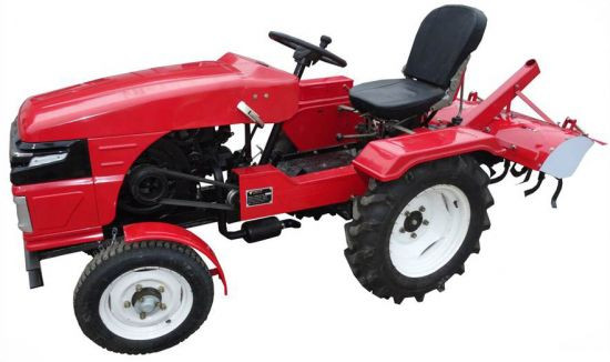 Мототрактор Forte T-151EL-HT з плугом і грунтофрезою