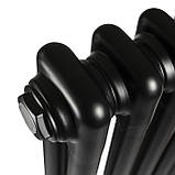 Радіатор Warm Well Column 2 1800x470 (Чорний RAL 9005M Підкл.99), фото 3