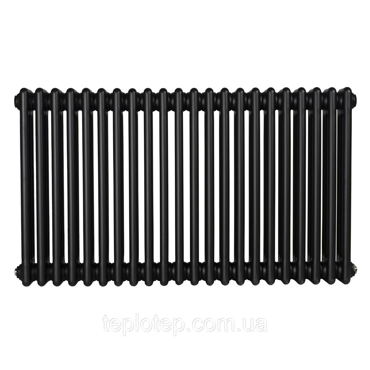 Радіатор Warm Well Column 3 575x1010 (Чорний RAL 9005M Підкл.бок.), фото 1