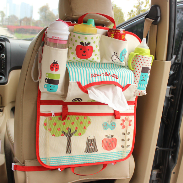 Органайзер в автомобіль дитячий Бежевий (04001), фото 1