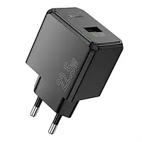 Зарядний пристрій Hoco CS17A Wish USB QC3.0 22.5W/3A Black