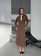 Силуэтное платье макси