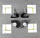 Набір для люків прихованого монтажу з відкидним механізмом (4шт в наборі), фото 9