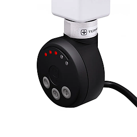 Тен Terma MEG 1.0 Black 600 W з кабелем