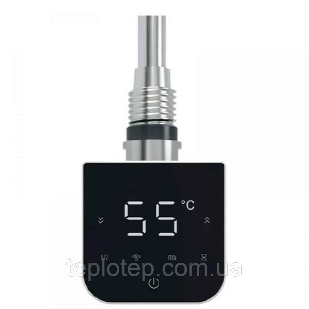 MIXXUS TEH-0209 BLACK Електричний ТЕН для сушарок рушників 900W (кол. чорний), фото 1