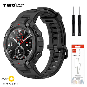 Ремінець для Amazfit T-Rex/T-Rex Pro (A1918/A1919/A2013) Чорний