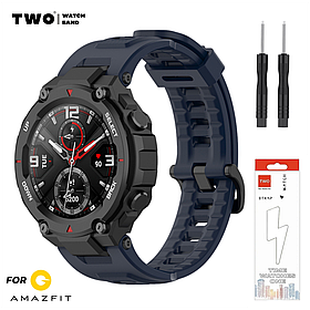 Ремінець для Amazfit T-Rex/TRex Pro (A1918/A1919/A2013) Синій