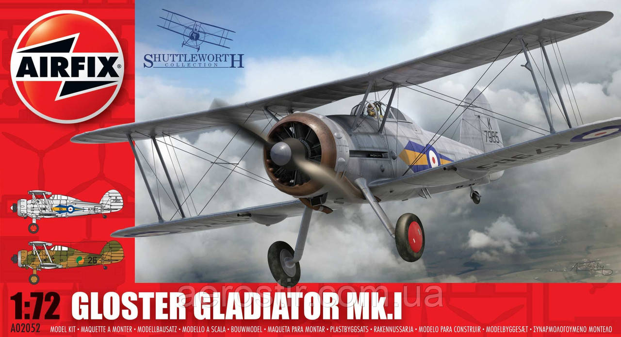 Gloster Gladiator Mk.I 1/72 AIRFIX 02052
