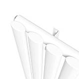 Aurora 1 White 1800/600 мм 1150 Вт вертикальний радіатор RR-UT1800600SW, фото 2