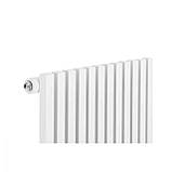 Paola 1 White 1800/460 мм 1100 Вт вертикальний радіатор RR-PO1800460SW, фото 3