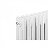 Claudia 3 White 600/1370 мм 2100 Вт горизонтальний радіатор RR-CL03-6001370W, фото 4