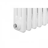 Claudia 3 White 600/1370 мм 2100 Вт горизонтальний радіатор RR-CL03-6001370W, фото 5