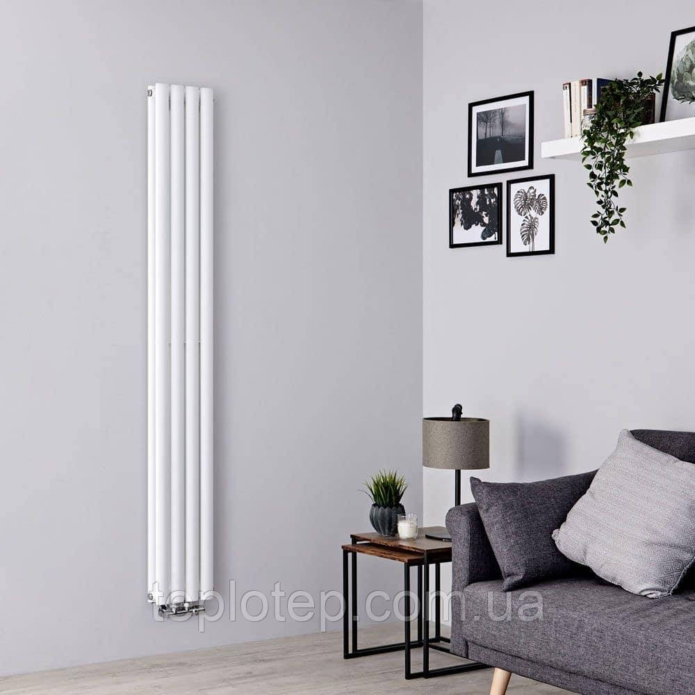 Aurora 2 White 1800/240 мм 984 Вт вертикальний радіатор RR-UT1800240DW, фото 1