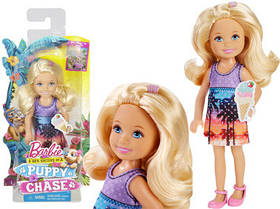 Лялька Челсі на стежці цуценят/Barbie Chelsea Puppy Chase DMD96